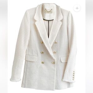 Classic Six Ivory Katharine blazer size 8 -EUC